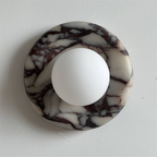 Bvlgari Applique Murale Moderne Minimaliste Evenir en Marbre Violet - Neutralighting