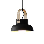 Valentina Vintage Suspension Noir/Orange Métal/Bois Chambre à coucher - Neutralighting