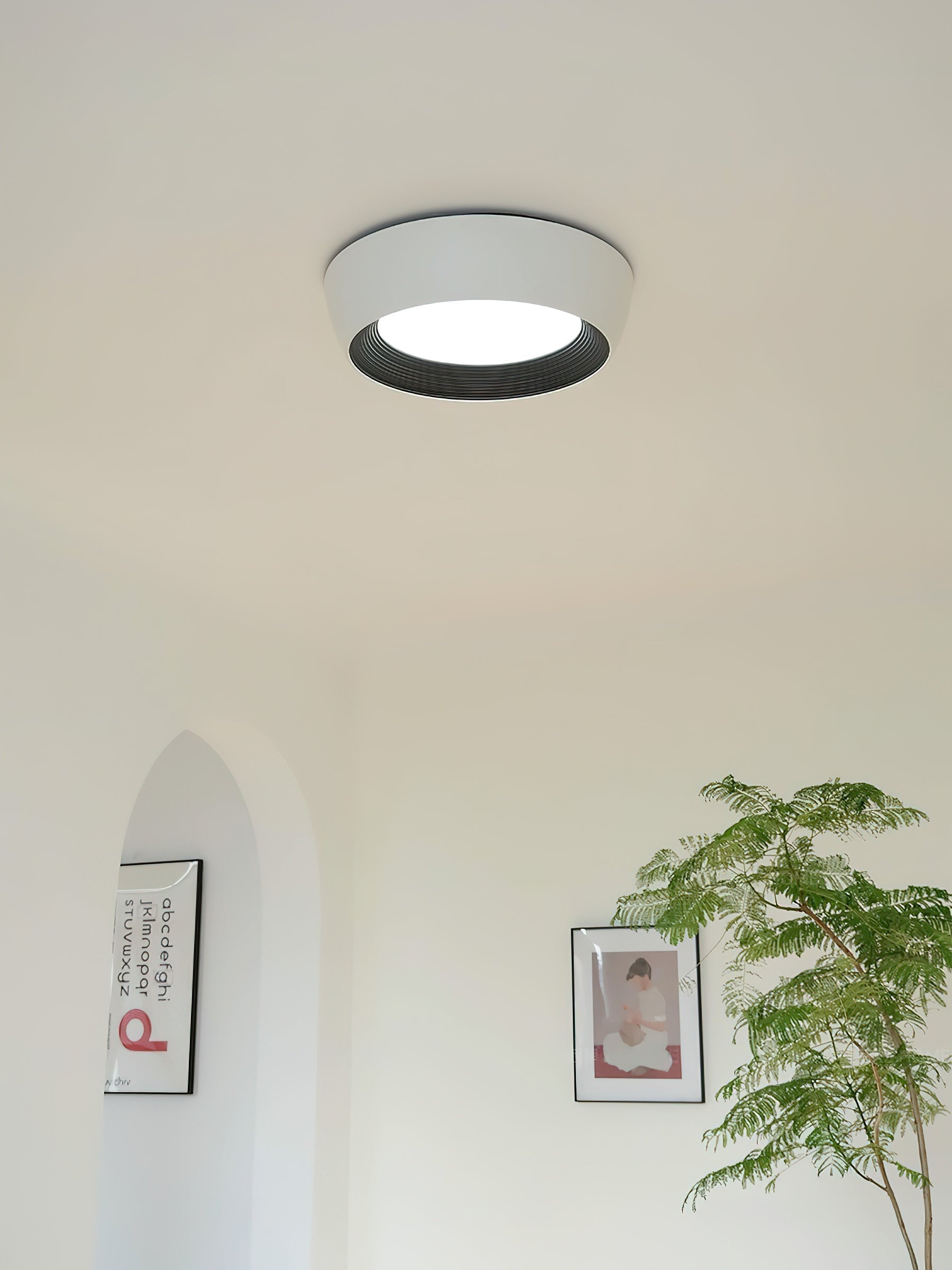 AFX Lustra Plafonnier Acrylique Minimaliste Duncan - Neutralighting