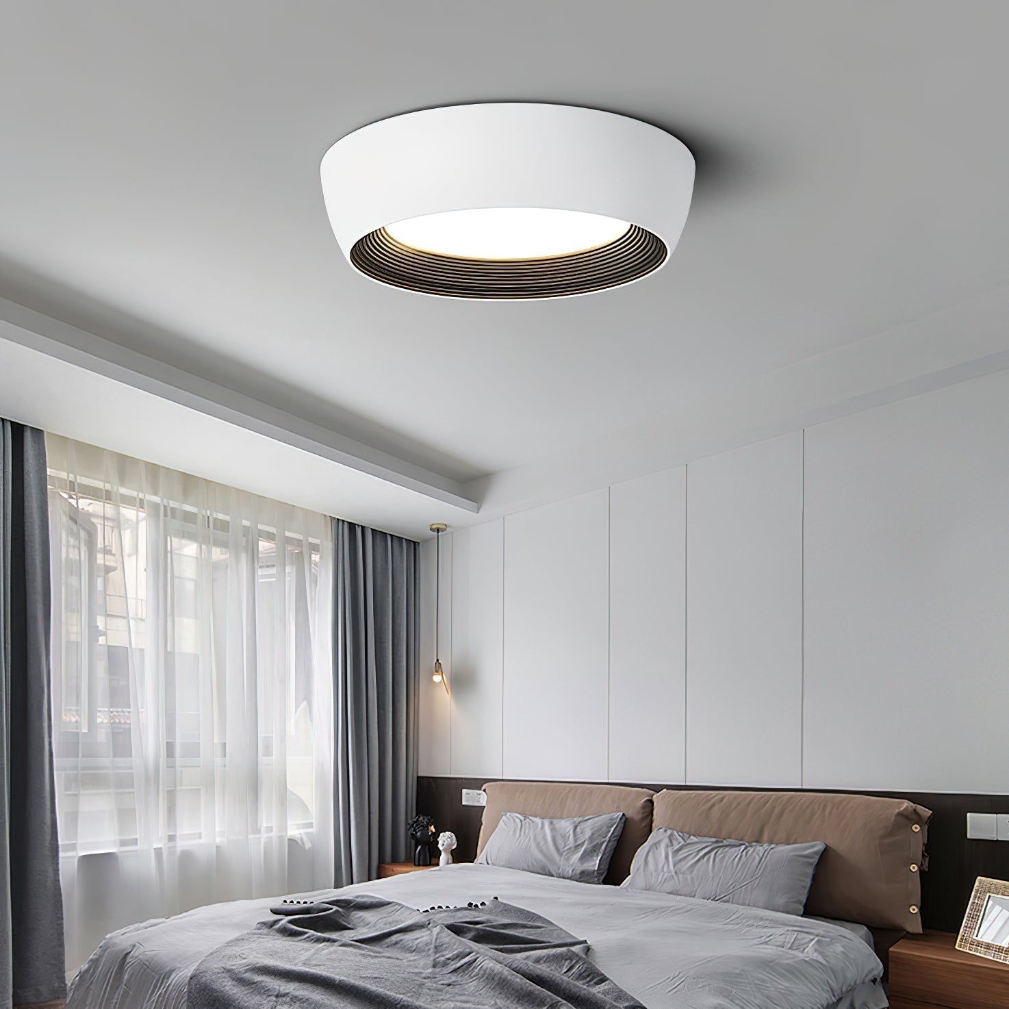 AFX Lustra Plafonnier Acrylique Minimaliste Duncan - Neutralighting