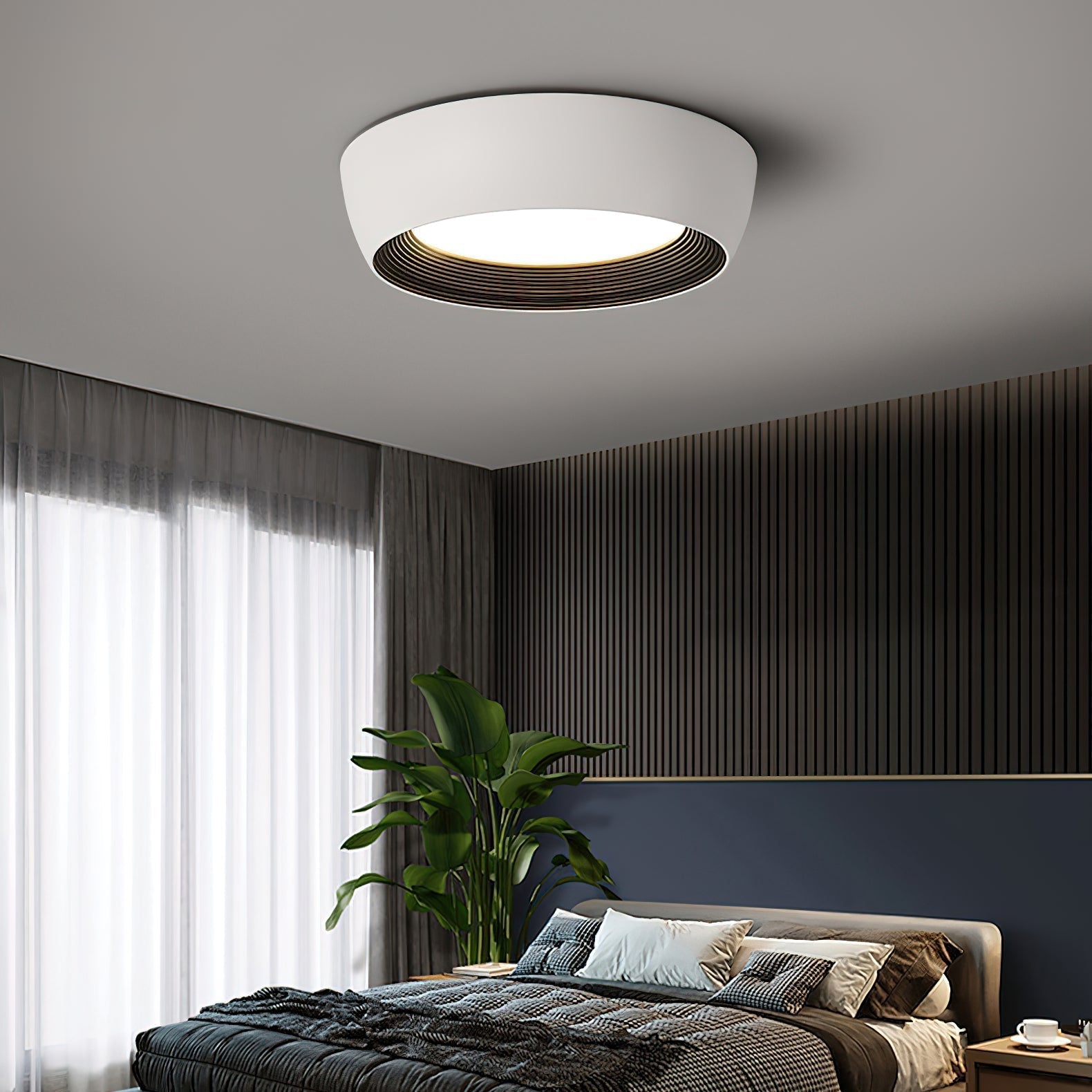 AFX Lustra Plafonnier Acrylique Minimaliste Duncan - Neutralighting