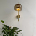 Arisha Moderne Intérieur Applique Murale Métal Verre Chambre à Coucher - Neutralighting