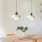 Jess Suspension Ronde Vintage Verre Salon - Neutralighting