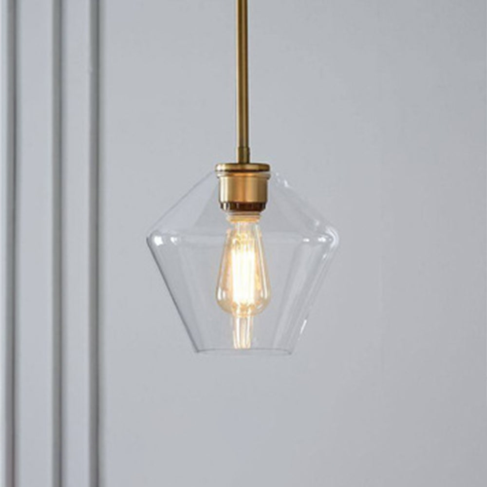 Valentina Suspension Moderne, Verre, Clair/Ambre, Chambre/Salle de Bain - Neutralighting