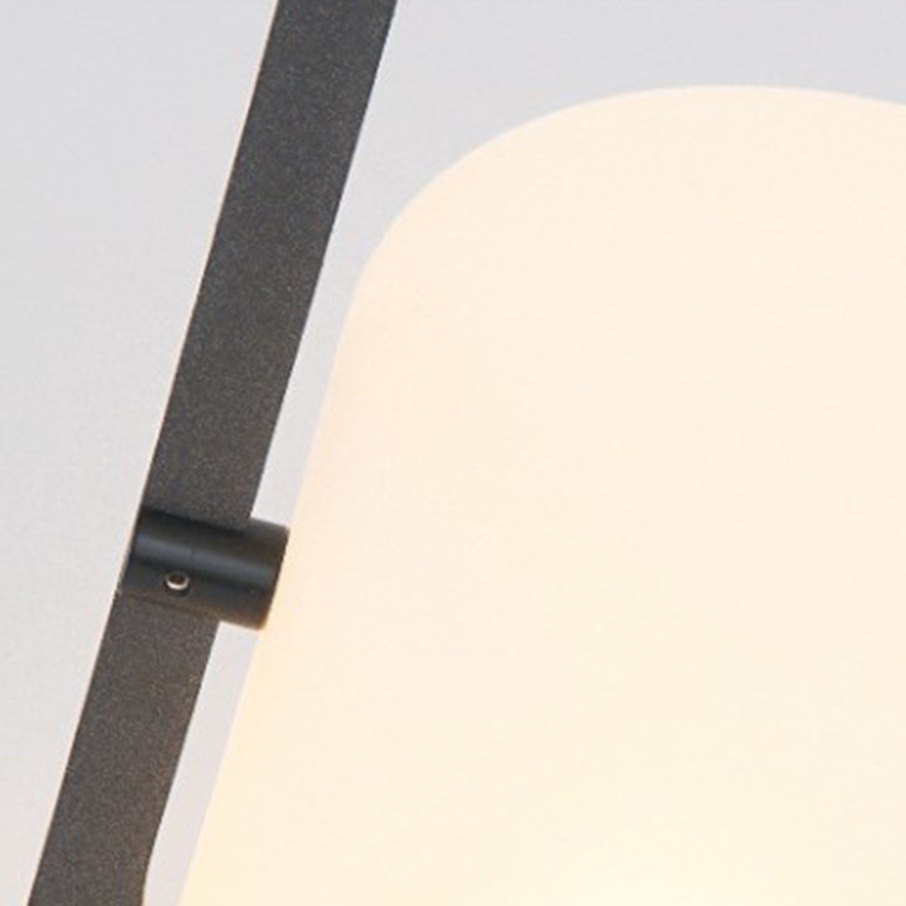 Ray Lampadaire Cylindre Moderne, Métal/Acrylique, Blanc, Jardin - Neutralighting