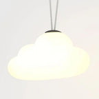 Aria Suspension Extérieure Nuage Moderne, Métal/Acrylique, Blanc, Jardin - Neutralighting