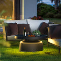 Ray Lampadaire Table Moderne, Métal, Noir, Allée - Neutralighting