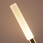 Isha Borne Extérieure Roseau Moderne Noir Allée - Neutralighting