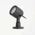 Ray Lampe Extérieure au Sol Cylindre Simple, Métal/Verre, Noir, Cour - Neutralighting