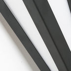 Ray Éclairage Escalier Extérieur Linéaire Moderne, Métal/Acrylique, Noir, Cour - Neutralighting