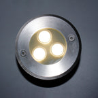Ray Éclairage Escalier Extérieur Cylindre Moderne, Métal/Verre, Noir, Jardin - Neutralighting