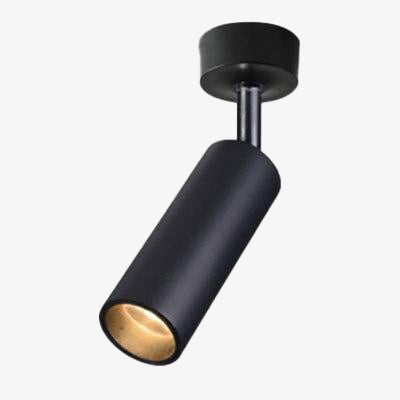 Spot — Moderne LED cylindre en aluminium Rail