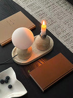 Aalia Lampe de Table Marbre Minimaliste Moderne - Neutralighting