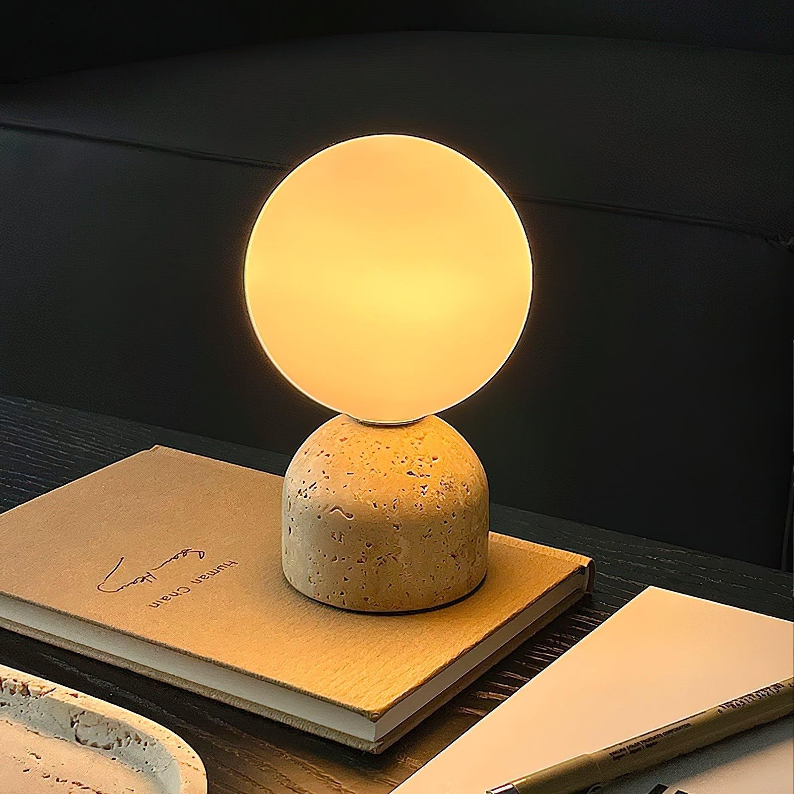 Aalia Lampe de Table Marbre Minimaliste Moderne - Neutralighting