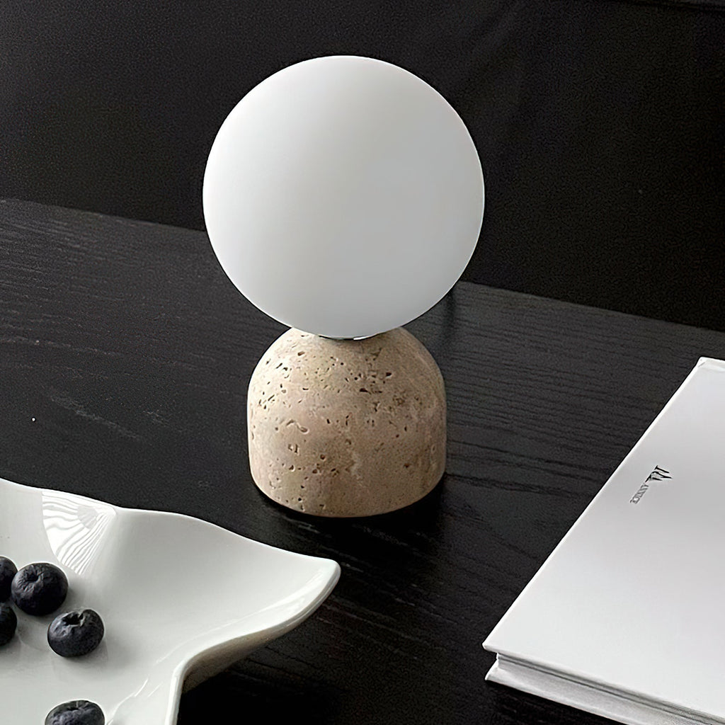 Aalia Lampe de Table Marbre Minimaliste Moderne - Neutralighting