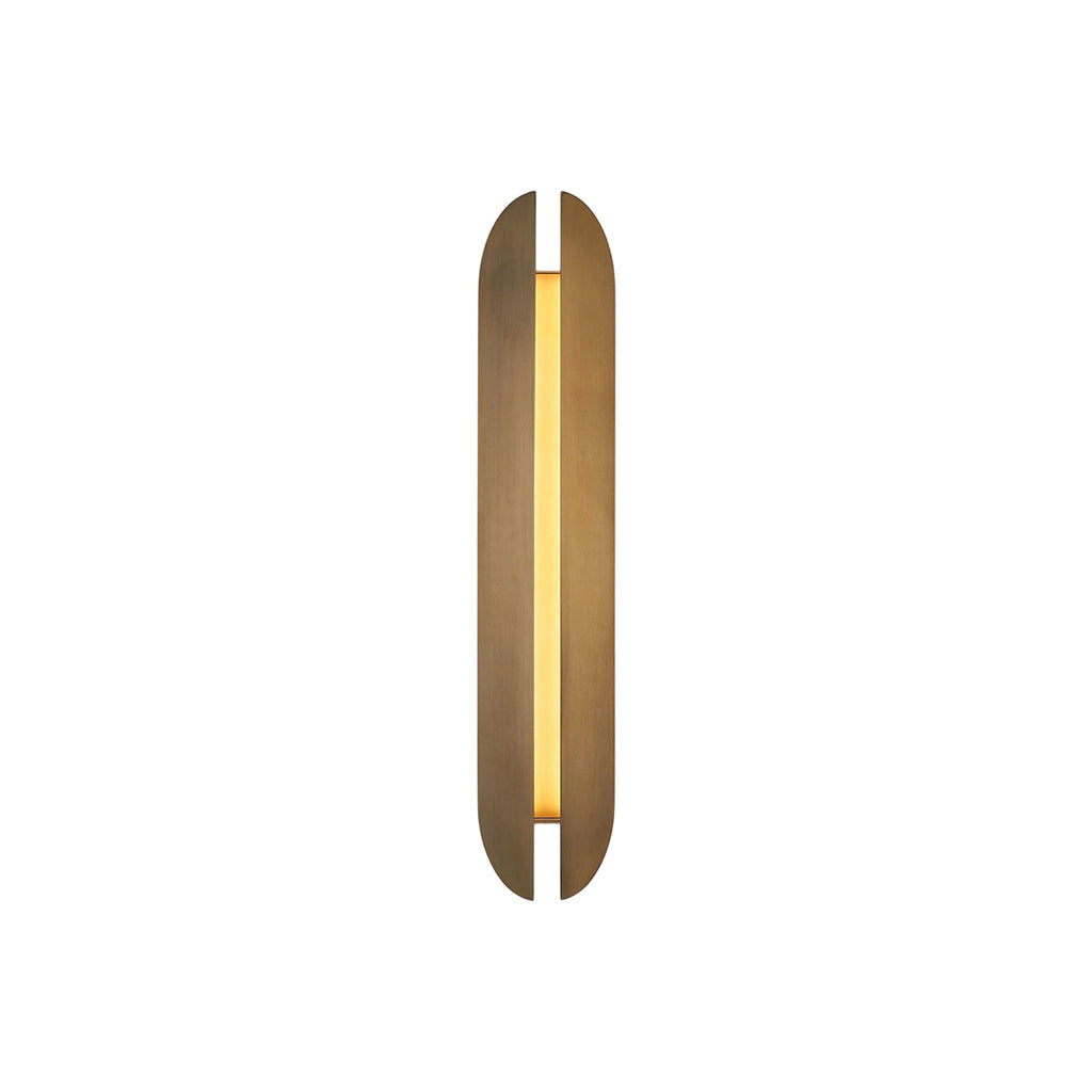 Aare Applique Murale Acier Inoxydable Naturel - Neutralighting