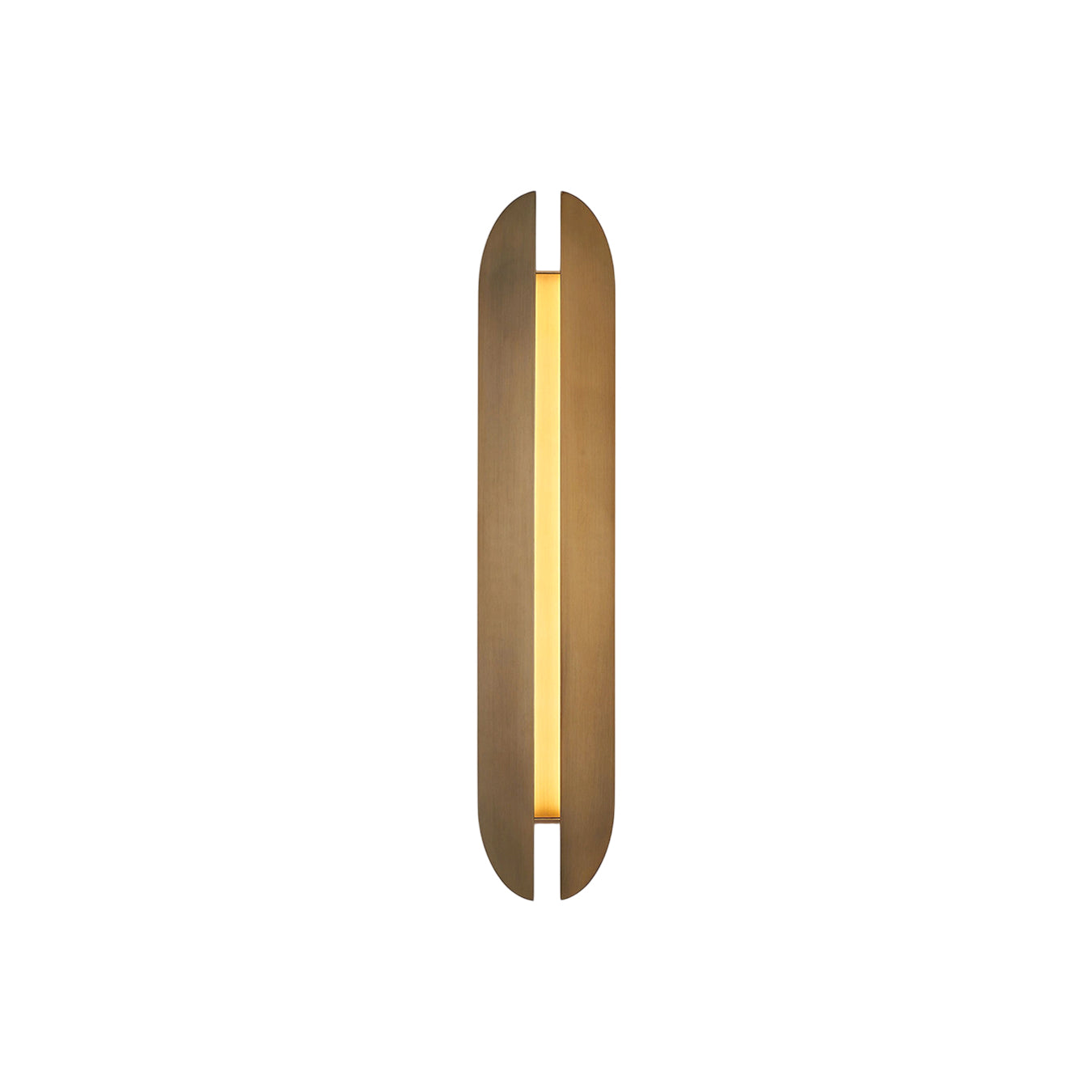 Aare Applique Murale Acier Inoxydable Naturel - Neutralighting