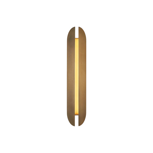 Aare Applique Murale Acier Inoxydable Naturel - Neutralighting