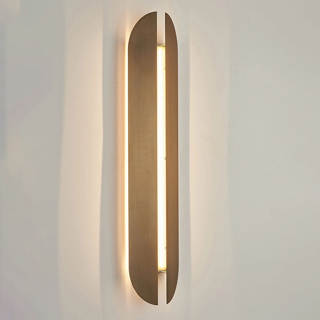 Aare Applique Murale Acier Inoxydable Naturel - Neutralighting