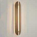 Aare Applique Murale Acier Inoxydable Naturel - Neutralighting