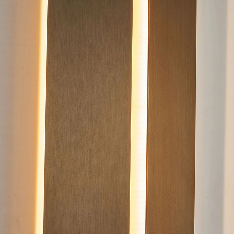 Aare Applique Murale Acier Inoxydable Naturel - Neutralighting