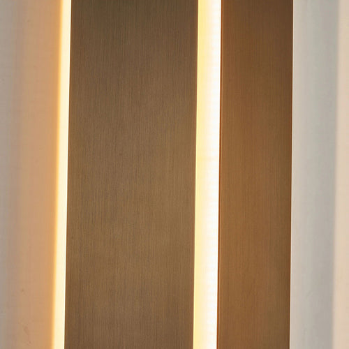 Aare Applique Murale Acier Inoxydable Naturel - Neutralighting