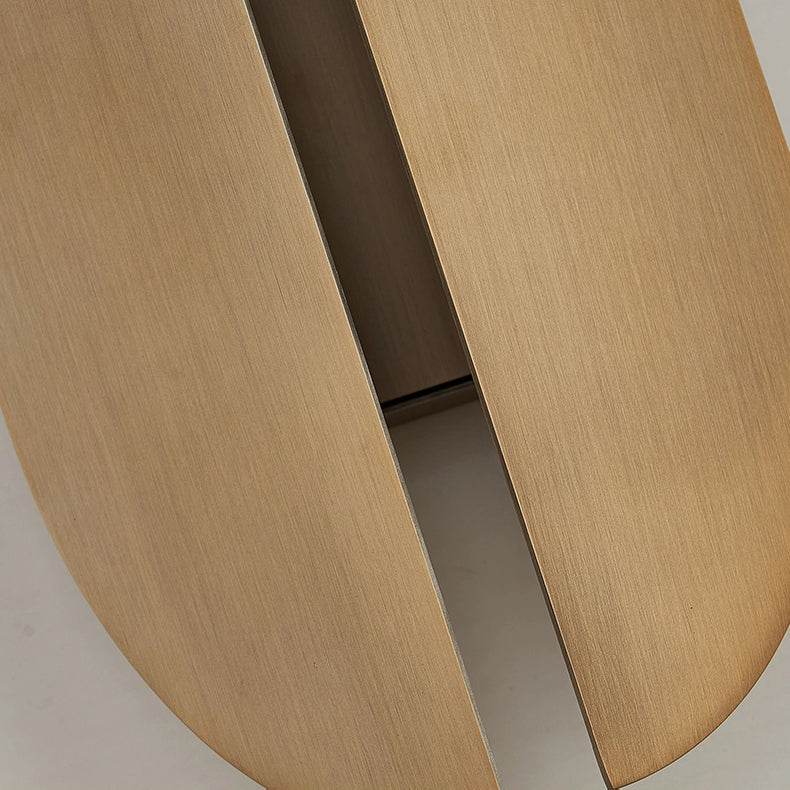 Aare Applique Murale Acier Inoxydable Naturel - Neutralighting