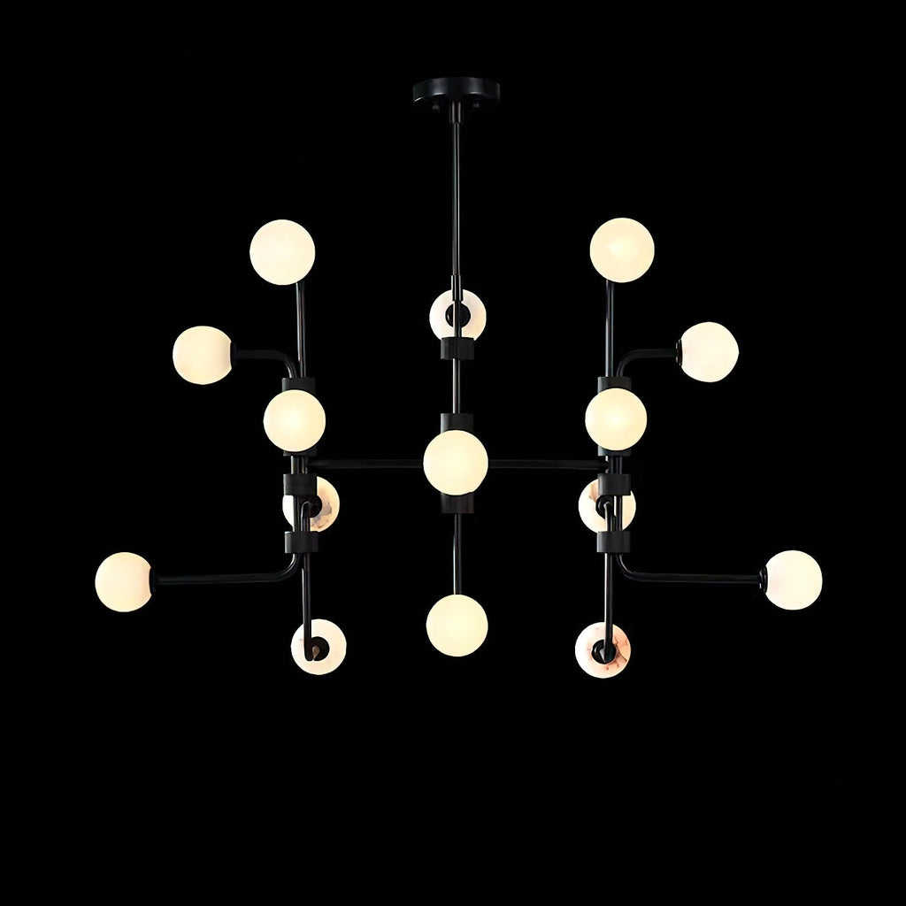 Aballs Lustre Verre Élégance Unique - Neutralighting