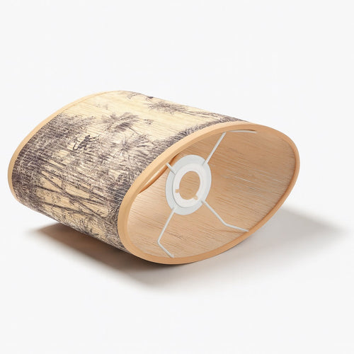 Abat-jour Ovale en Bambou - Junglea