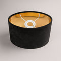 Abat-jour Ovale en velours - Noctaria
