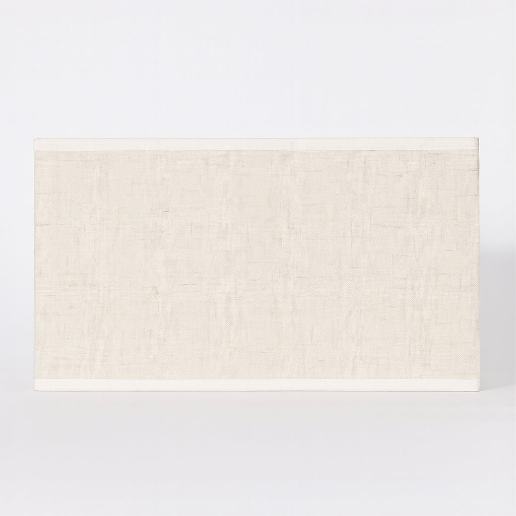 Abat-jour Rectangle en lin naturel - Albarya