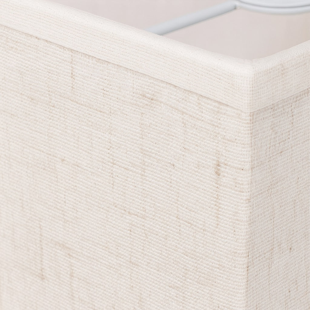 Abat-jour Rectangle en lin naturel - Albarya