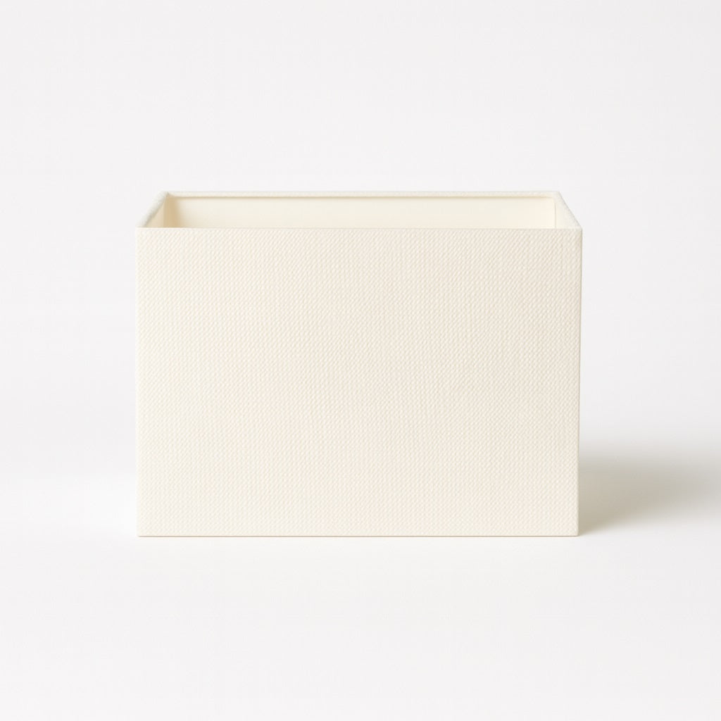 Abat-jour Rectangle en lin naturel - Velina