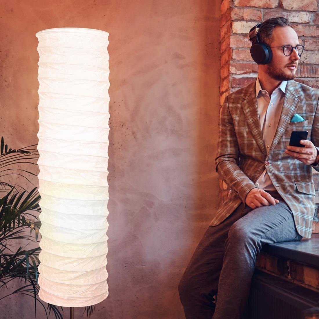 Abat-jour pour lampe sur pied en papier – Montélie