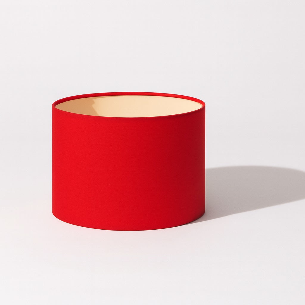 Abat-jour Tambour en tissu - Rubrene