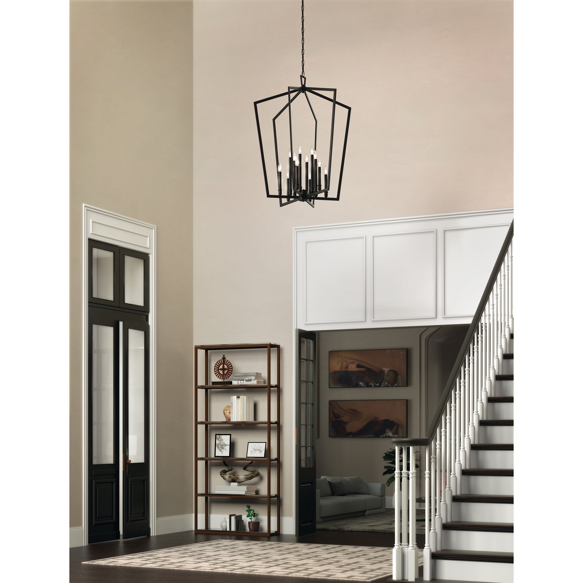 Abbotswell Lustre Traditionnel Moderne Laiton - Neutralighting