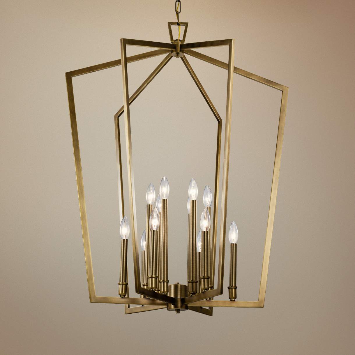 Abbotswell Lustre Traditionnel Moderne Laiton - Neutralighting