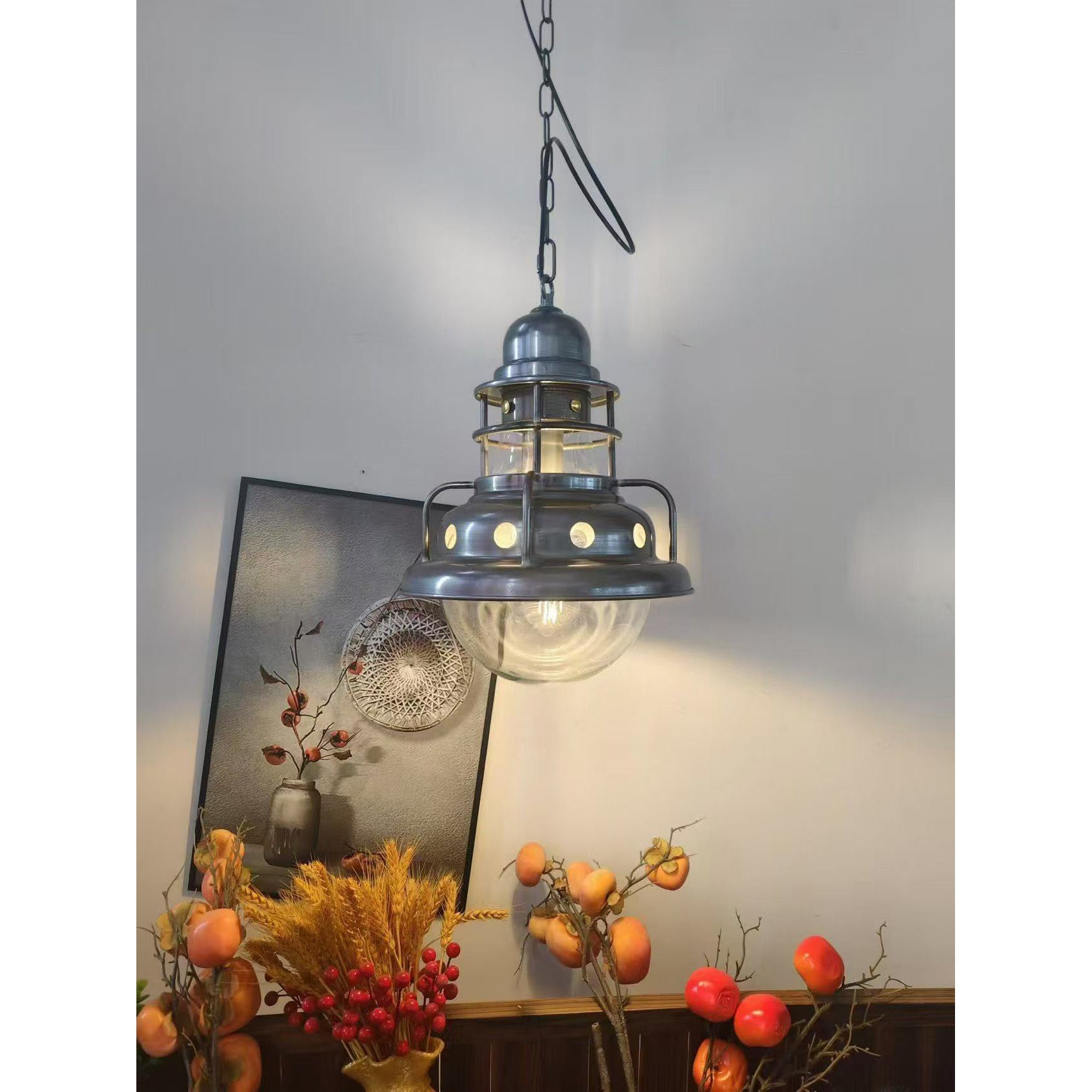 Abeleisa Suspension Métal Industrielle Chic - Neutralighting