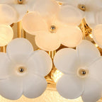 Abella Plafonnier Céramique Floraison Anneau Romantique - Neutralighting