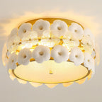 Abella Plafonnier Fleurs Pétales en Céramique - Neutralighting