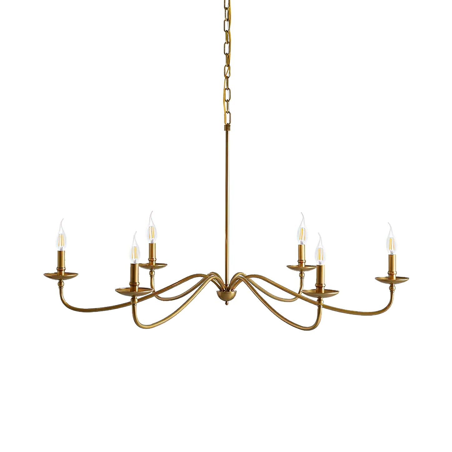 Alshaarae Lustre Métal Laiton Industriel Vintage - Neutralighting