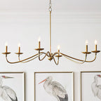 Alshaarae Lustre Métal Laiton Industriel Vintage - Neutralighting