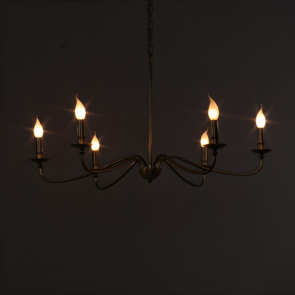 Alshaarae Lustre Métal Laiton Industriel Vintage - Neutralighting