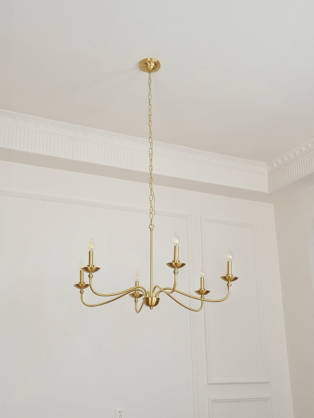 Alshaarae Lustre Métal Laiton Industriel Vintage - Neutralighting