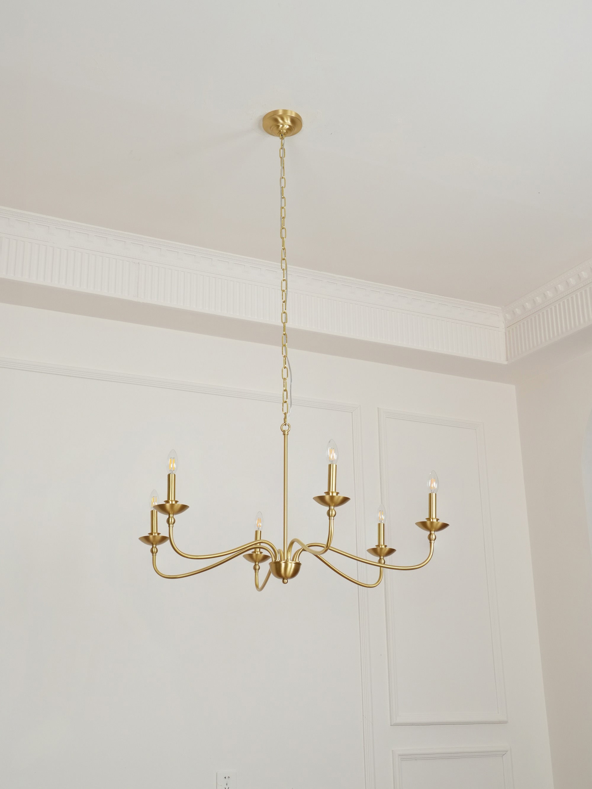 Alshaarae Lustre Métal Laiton Industriel Vintage - Neutralighting
