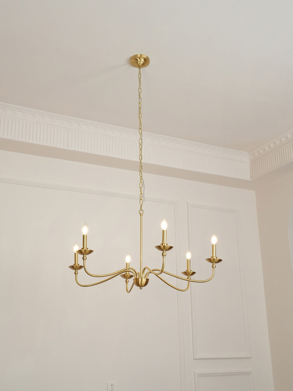 Alshaarae Lustre Métal Laiton Industriel Vintage - Neutralighting
