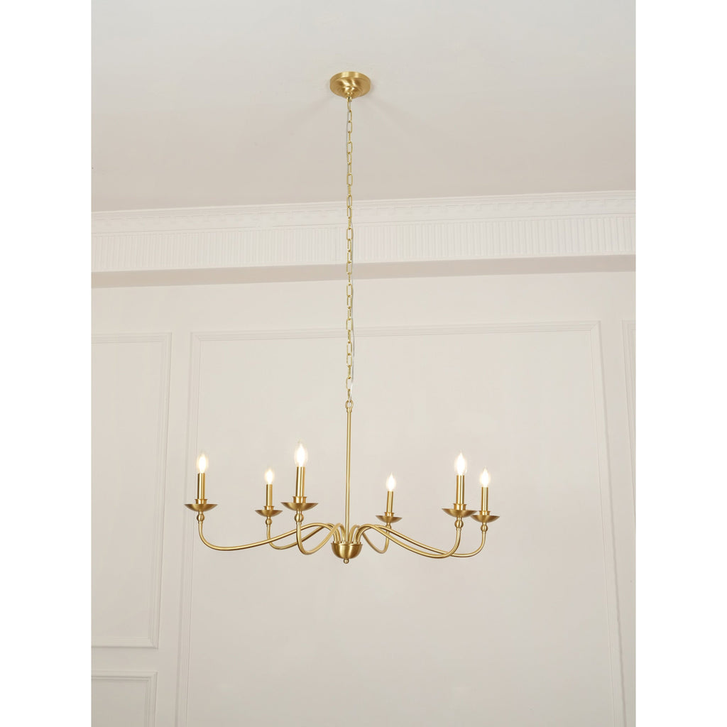 Alshaarae Lustre Métal Laiton Industriel Vintage - Neutralighting