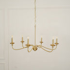 Alshaarae Lustre Métal Laiton Industriel Vintage - Neutralighting