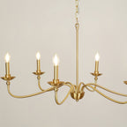 Alshaarae Lustre Métal Laiton Industriel Vintage - Neutralighting