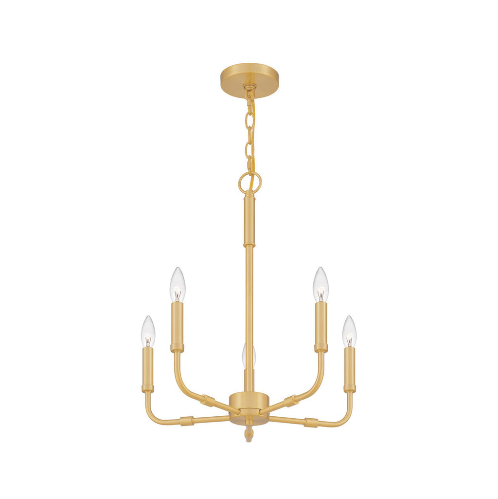 Abner Lustre Industriel Moderne Laiton - Neutralighting